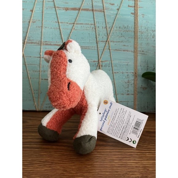Manhattan Toy Co. Totterlings Small Perceval Palomino Horse Plush Toy Doll NWT - Picture 1 of 6